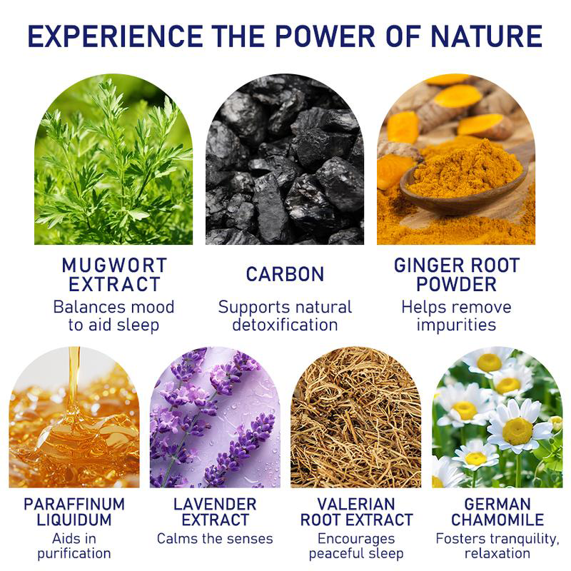 Deep Relaxing Foot Patches – Soothe Tired Feet, Relieve Stress, Promote Relaxation & Better Sleep