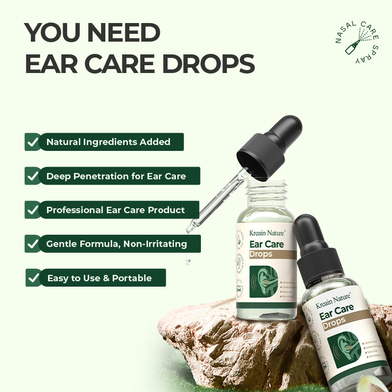🔥🔥🔥Last one day:65% off on the second item🩷Kreain Ear Care Solution-Take care of your ears🩷