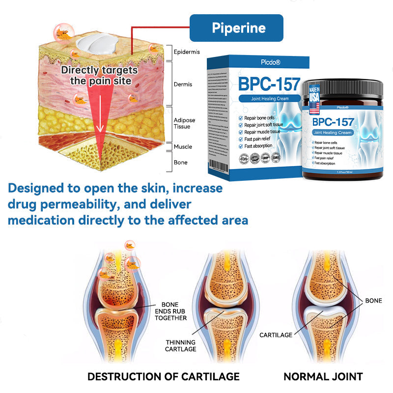 𝖯𝗂𝖼𝗱𝗼® BPC-157 Joint Healing Cream🦴Treats Arthritis, Neuropathy, Rheumatism, Sports Injuries & More-USA👍