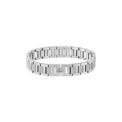 Men’s Luxury Stainless Steel Bracelet – Premium Silver Link Design