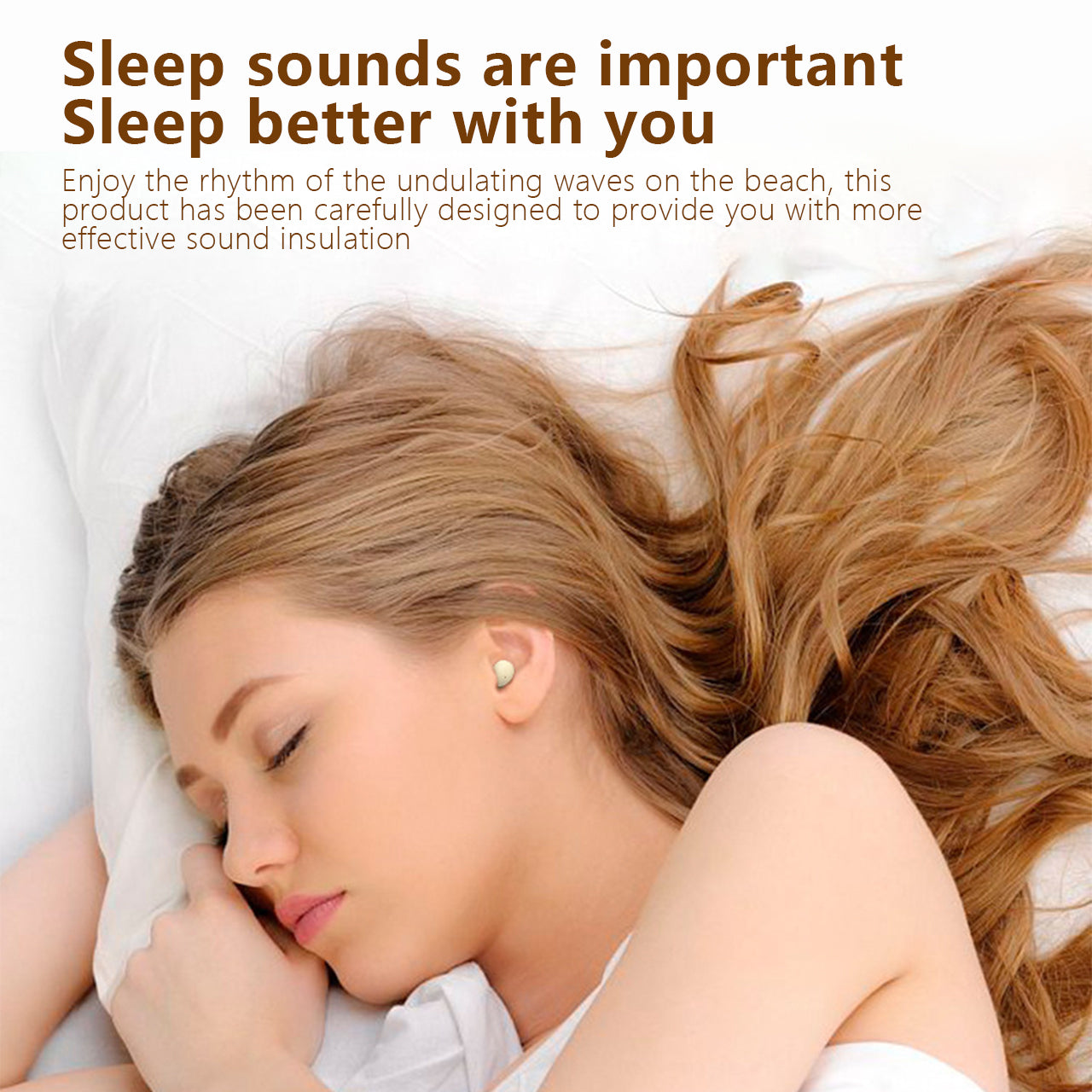 🔥Hot Sale 60% OFF🔥Mini Invisible sleep headphones- BT 5.4, Noise Cancelling, For Sport & Gaming Sleep