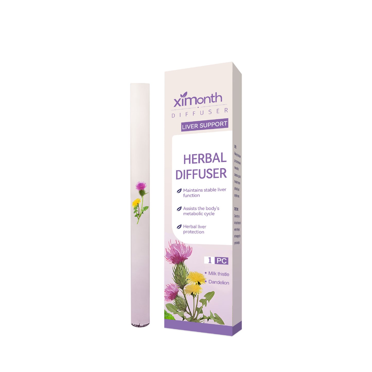 🏆【upgraded 600-Puff】MulleinRelaxation Stick-SoothesLungs,Detoxifies, FreshensBreath - Lefreniy