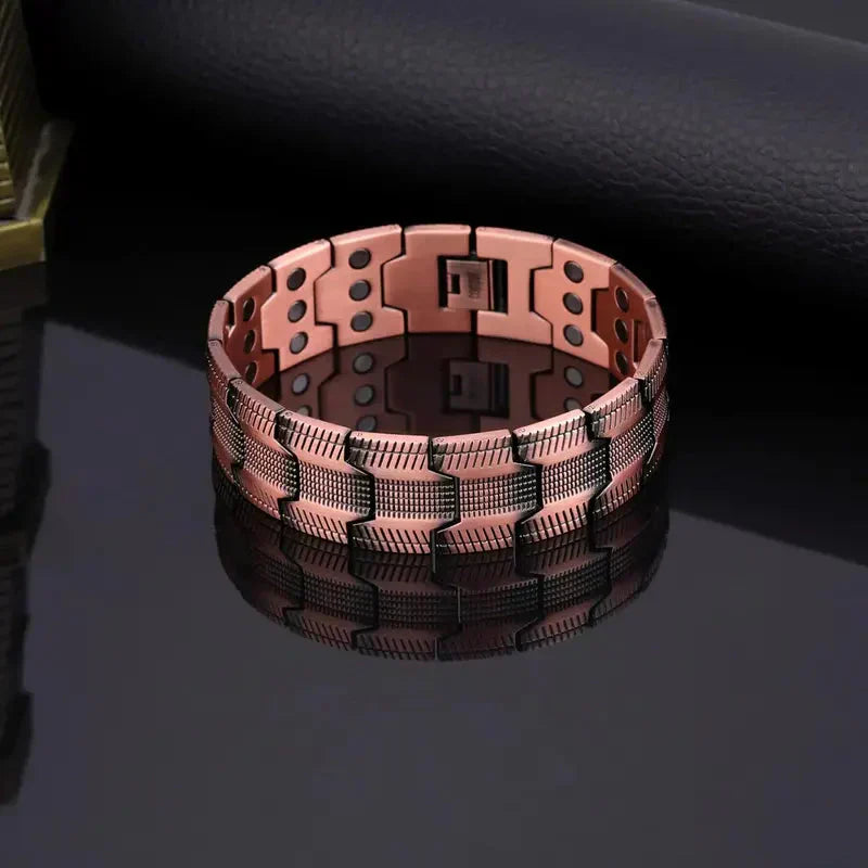 🔥🔥Copper magnetic bracelet🔥🔥——Relieve fatigue and promote blood circulation✨