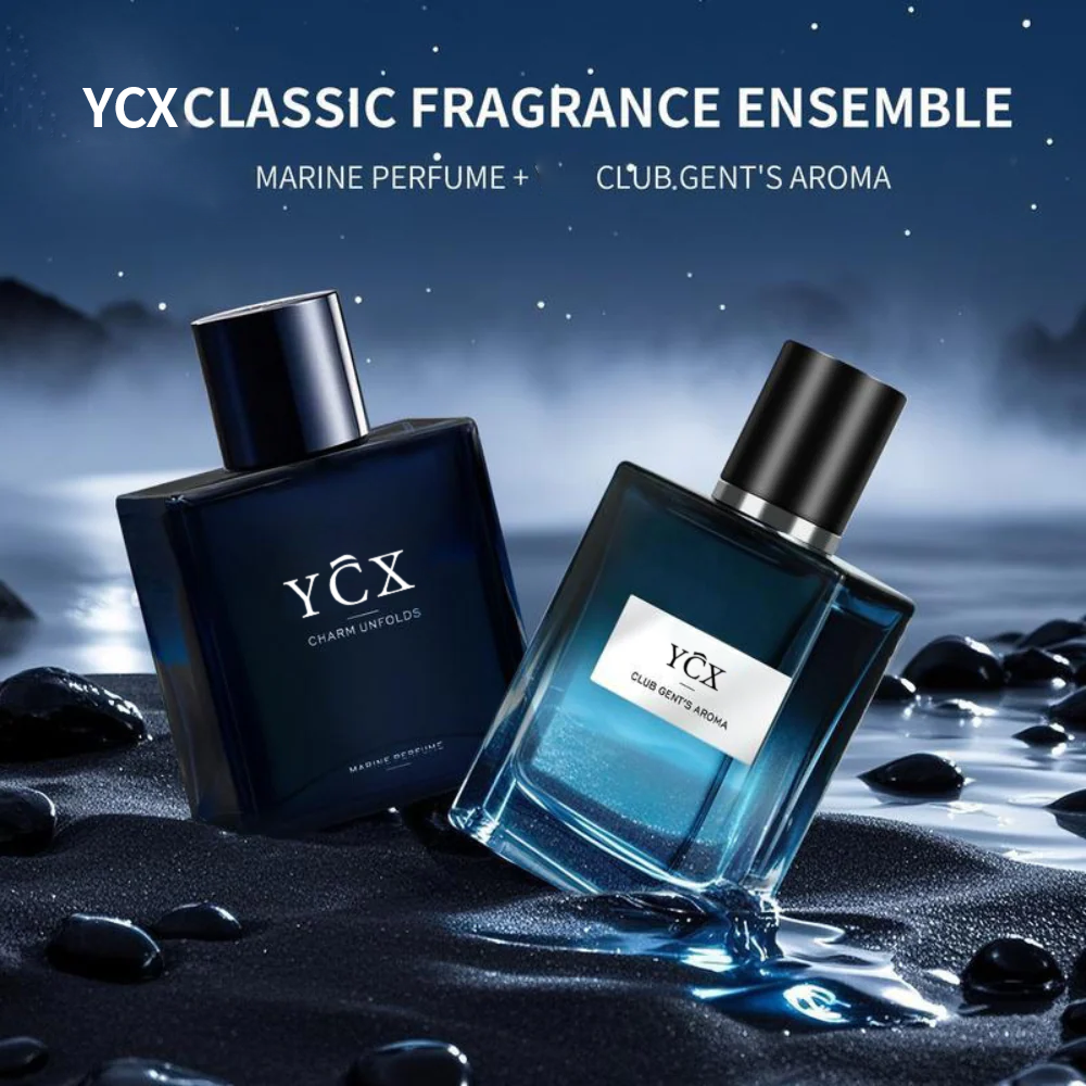 Final 3 Hours: 60%OFF🔥Gentlemen’s Fragrance Set with Marine Perfume & Club Gent’s Aroma