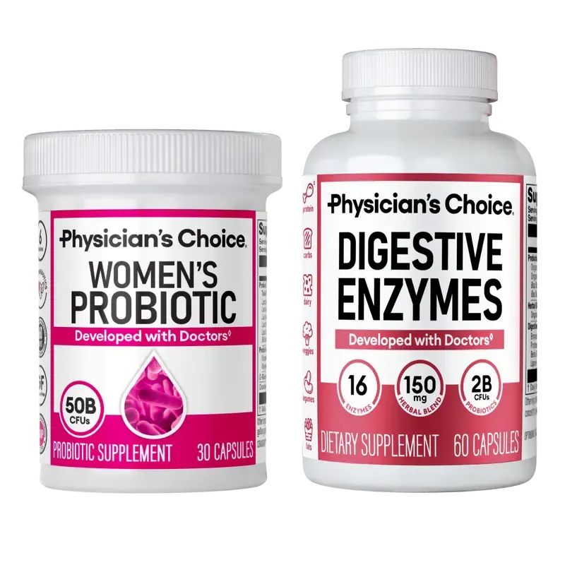 Physician's Choice Vaginal Probiotic - Odor Control, pH Balance & Daily Feminine Health Support with Cranberry and Prebiotics for Women