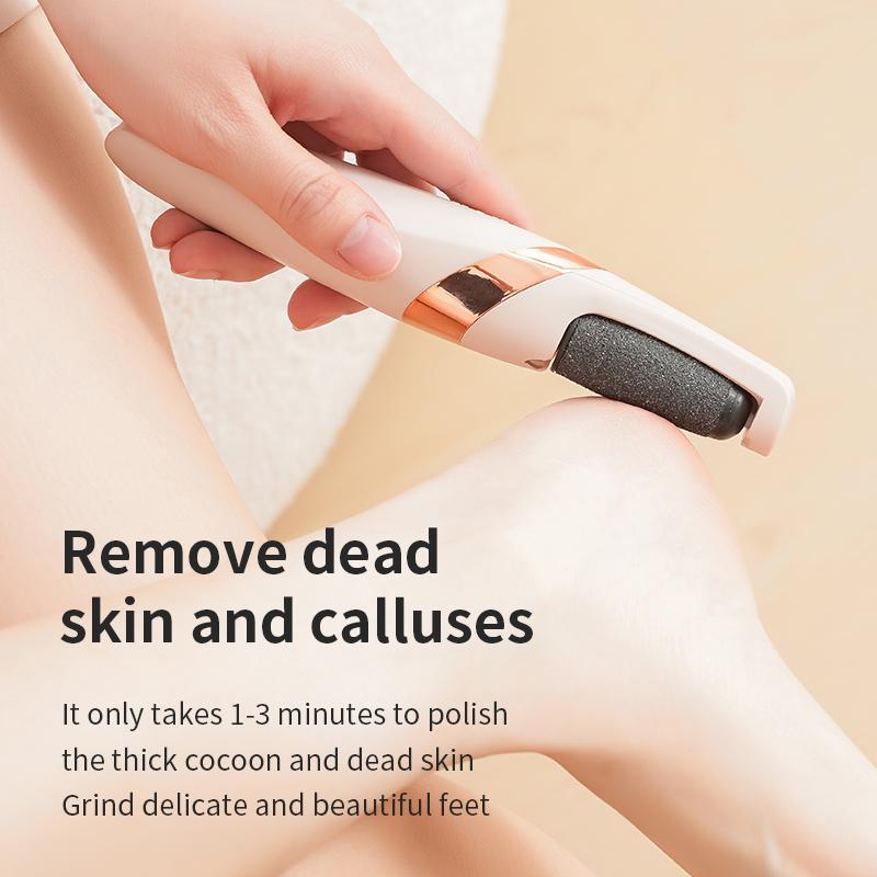 QIAWI Rechargeable Electric Feet Callus Remover, Portable Electronic Foot File：69% discount for the last three hours