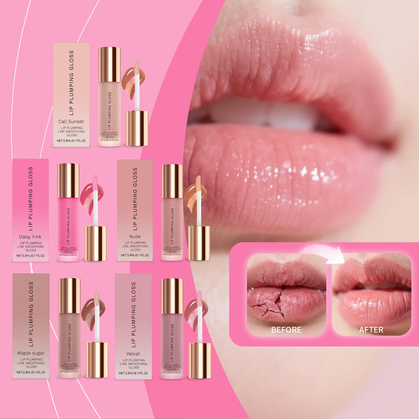 Let go of the constrained beauty and forget about the filling-type lipsticks.