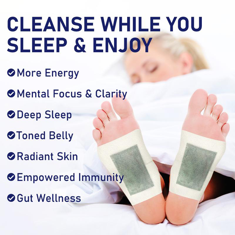Deep Relaxing Foot Patches  – Soothe Tired Feet, Relieve Stress, Promote Relaxation & Better Sleep