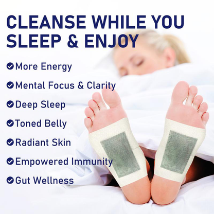 Deep Relaxing Foot Patches  – Soothe Tired Feet, Relieve Stress, Promote Relaxation & Better Sleep