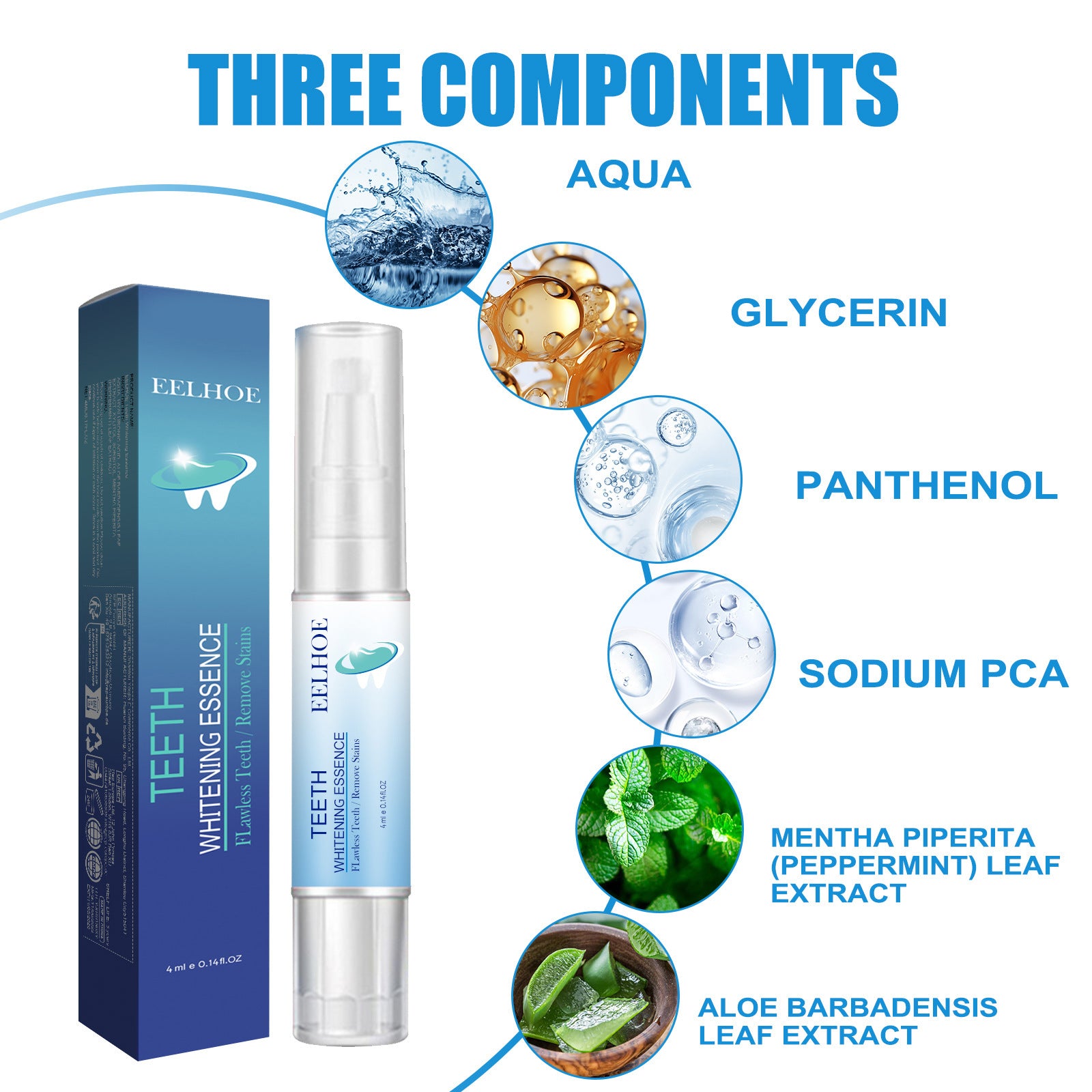 Instant Bright Teeth Whitening Essence Pen – Gentle & Sensitivity-Free - Lefreniy