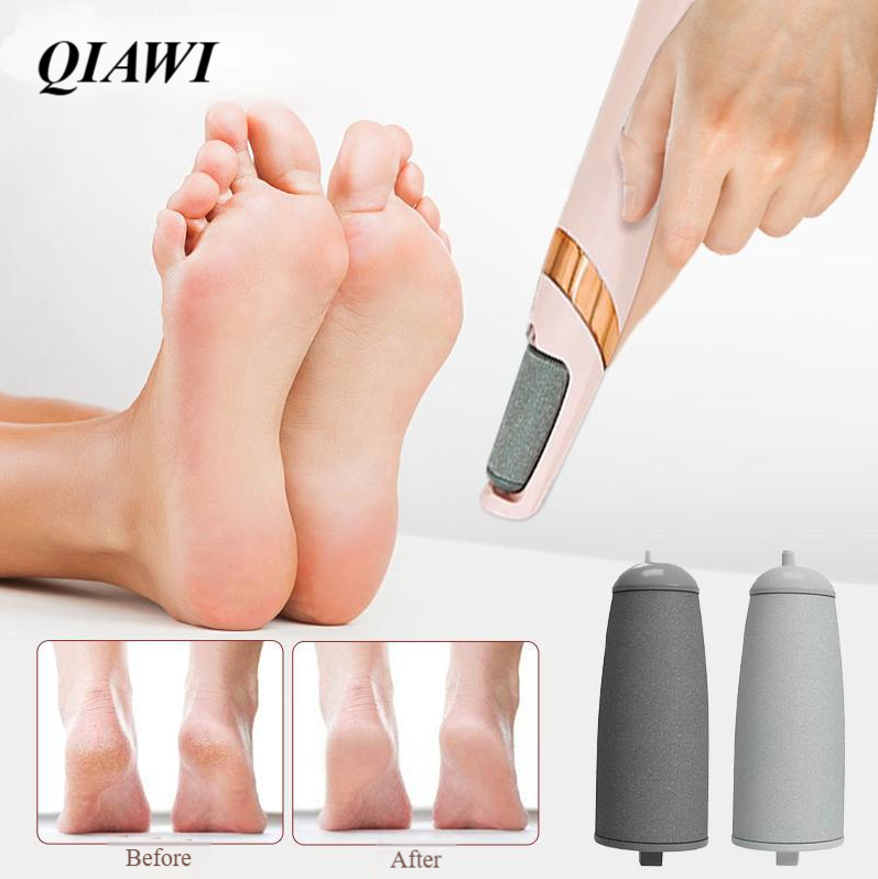 QIAWI Rechargeable Electric Feet Callus Remover, Portable Electronic Foot File：69% discount for the last three hours