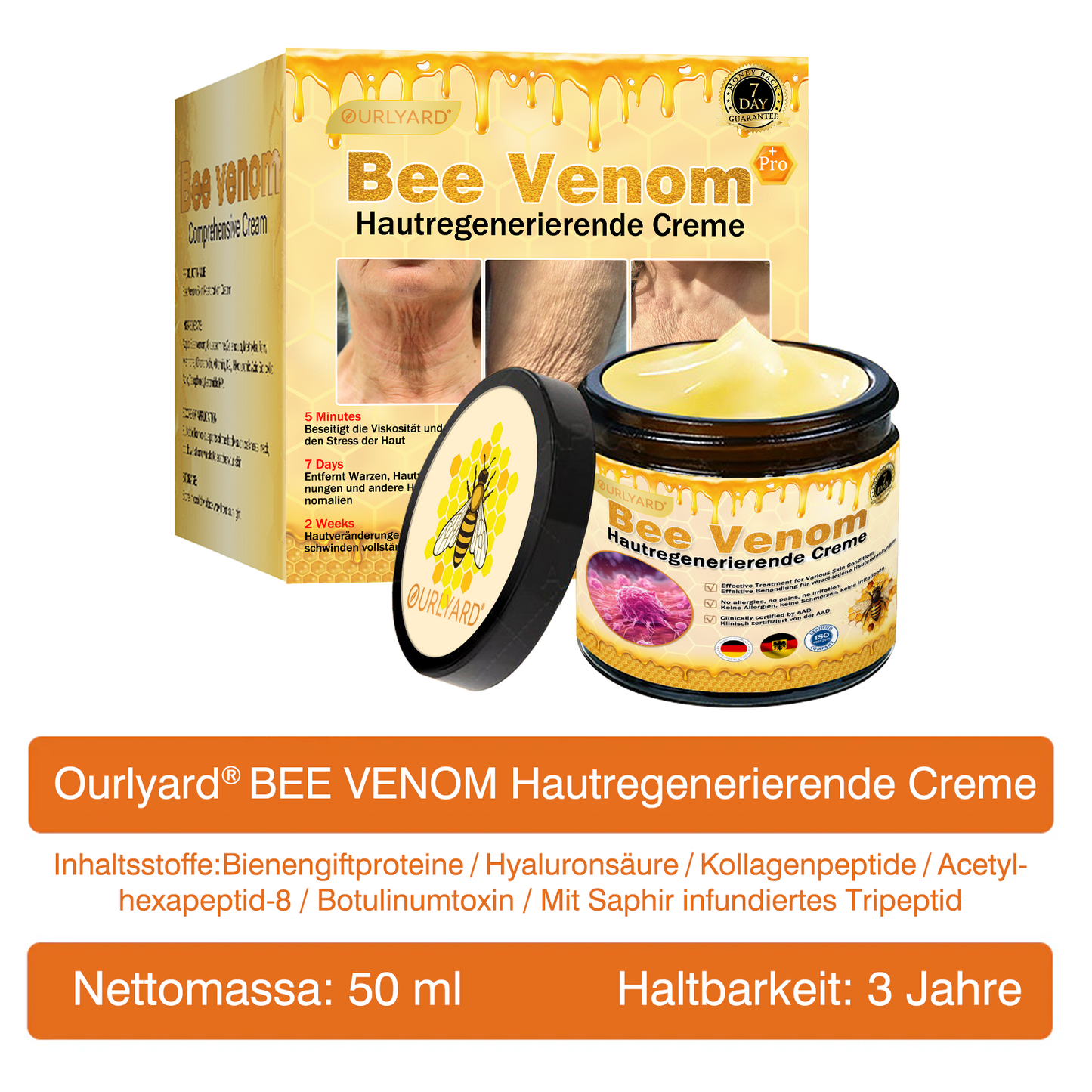 🔥Ourlyard® Bee Venom Pro Comprehensive Cream — 🔥80% OFF for a Limited Time🔥
