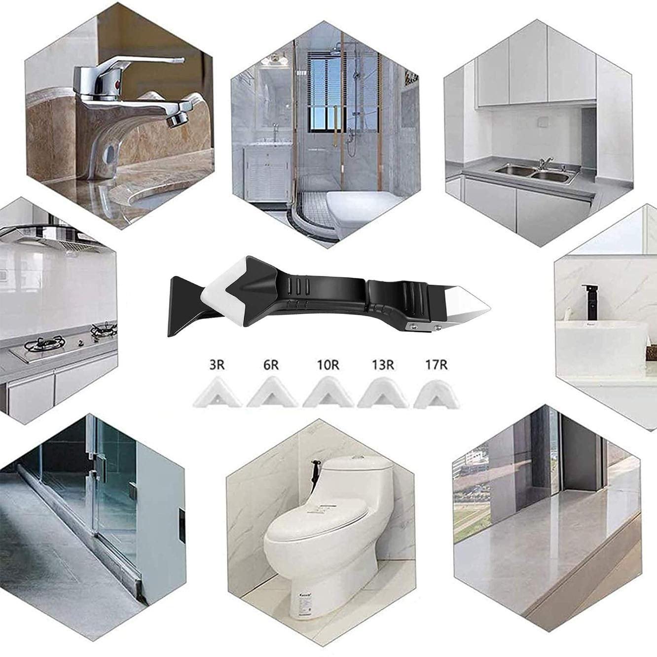 3 in 1 Household Use Caulking Tools