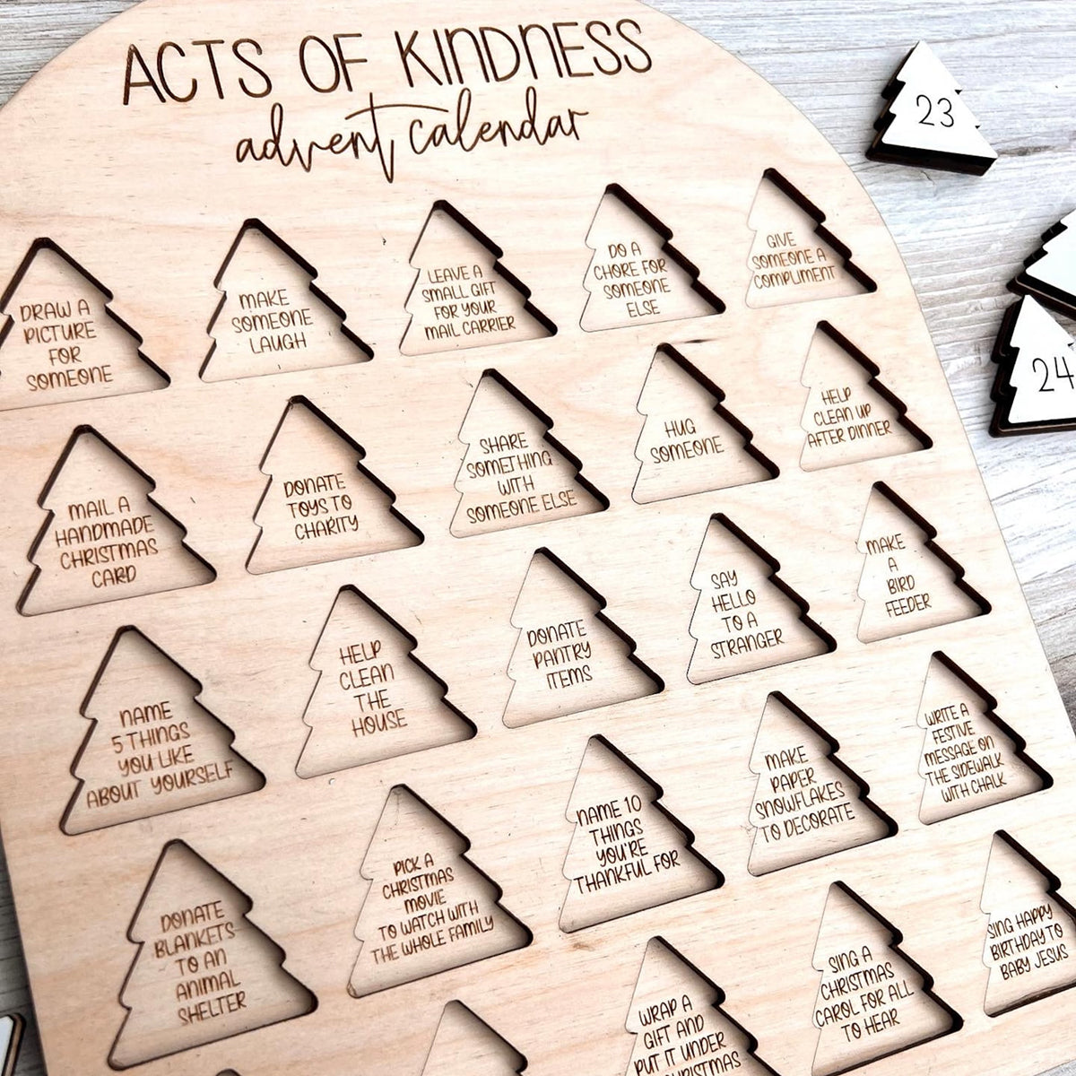 Acts Of Kindness Advent Calendar