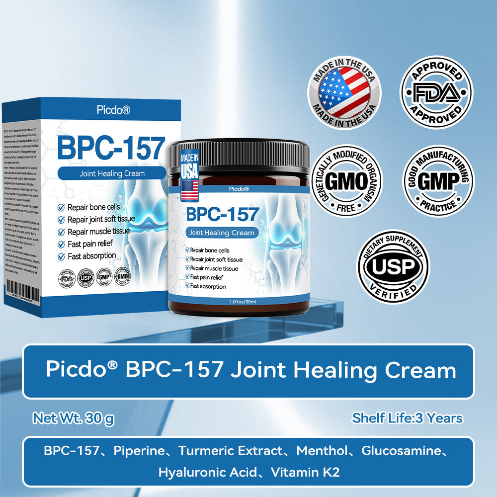 𝖯𝗂𝖼𝗱𝗼® BPC-157 Joint Healing Cream🦴Treats Arthritis, Neuropathy, Rheumatism, Sports Injuries & More-USA👍