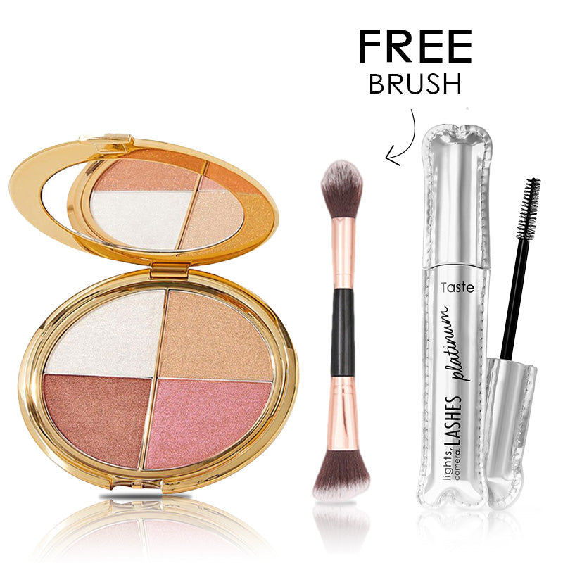 ⏰ Final 3 Hours! 60% OFF 🎀 All-in-One Eye & Cheek Glow Palette for a Glass-Skin Radiance - Lefreniy