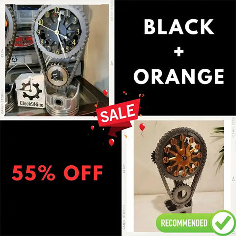🎁PRE-SALE 50% OFF🔥MOTORIZED ROTATING CHAIN CLOCK