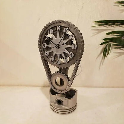 🎁PRE-SALE 50% OFF🔥MOTORIZED ROTATING CHAIN CLOCK