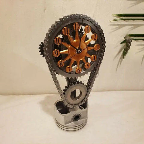 🎁PRE-SALE 50% OFF🔥MOTORIZED ROTATING CHAIN CLOCK