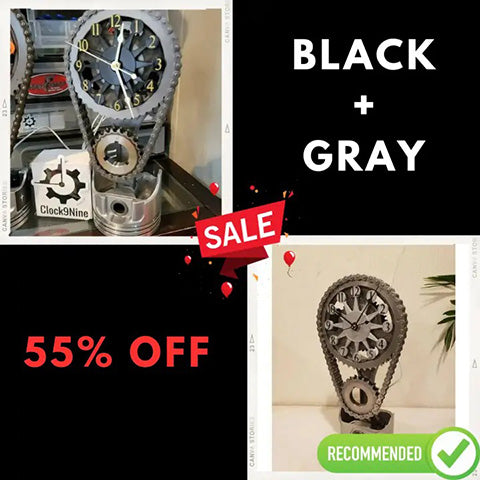 🎁PRE-SALE 50% OFF🔥MOTORIZED ROTATING CHAIN CLOCK