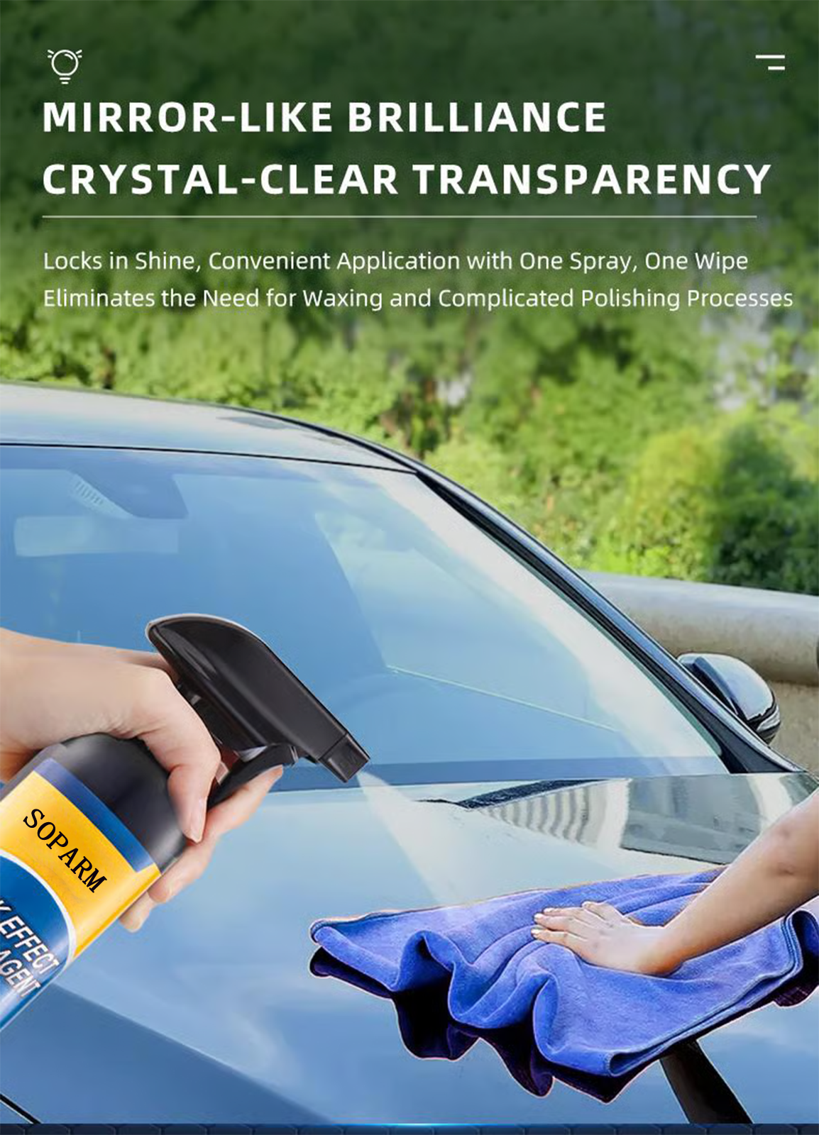 🔥Final 3 Hours: 60% OFF Advanced Car Quick-acting Coating Agent Spray - Lefreniy