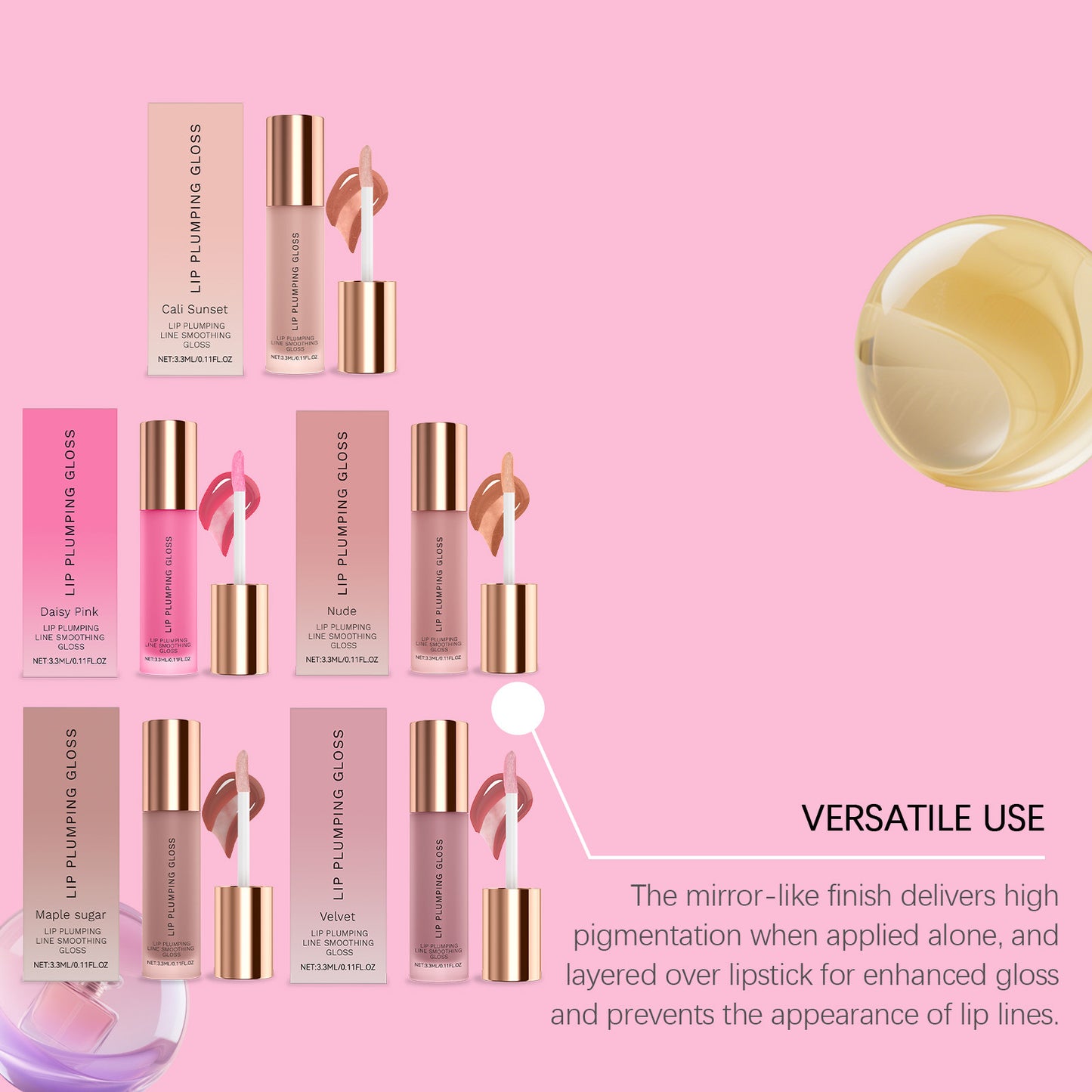 Let go of the constrained beauty and forget about the filling-type lipsticks.