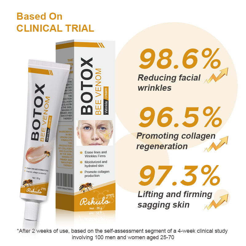(🐝Made and Shipped from UK✅) Rekulo™ Botox Bee Venom Wrinkle Removal Cream- LAST DAY 70% OFF