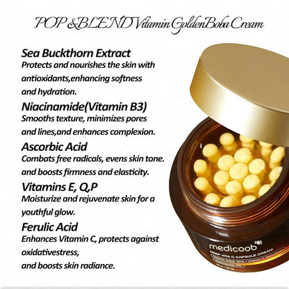 🔥🔥🔥Final 2 hours 60% OFF:🌸Mix & Match Boba Cream Set - Lefreniy