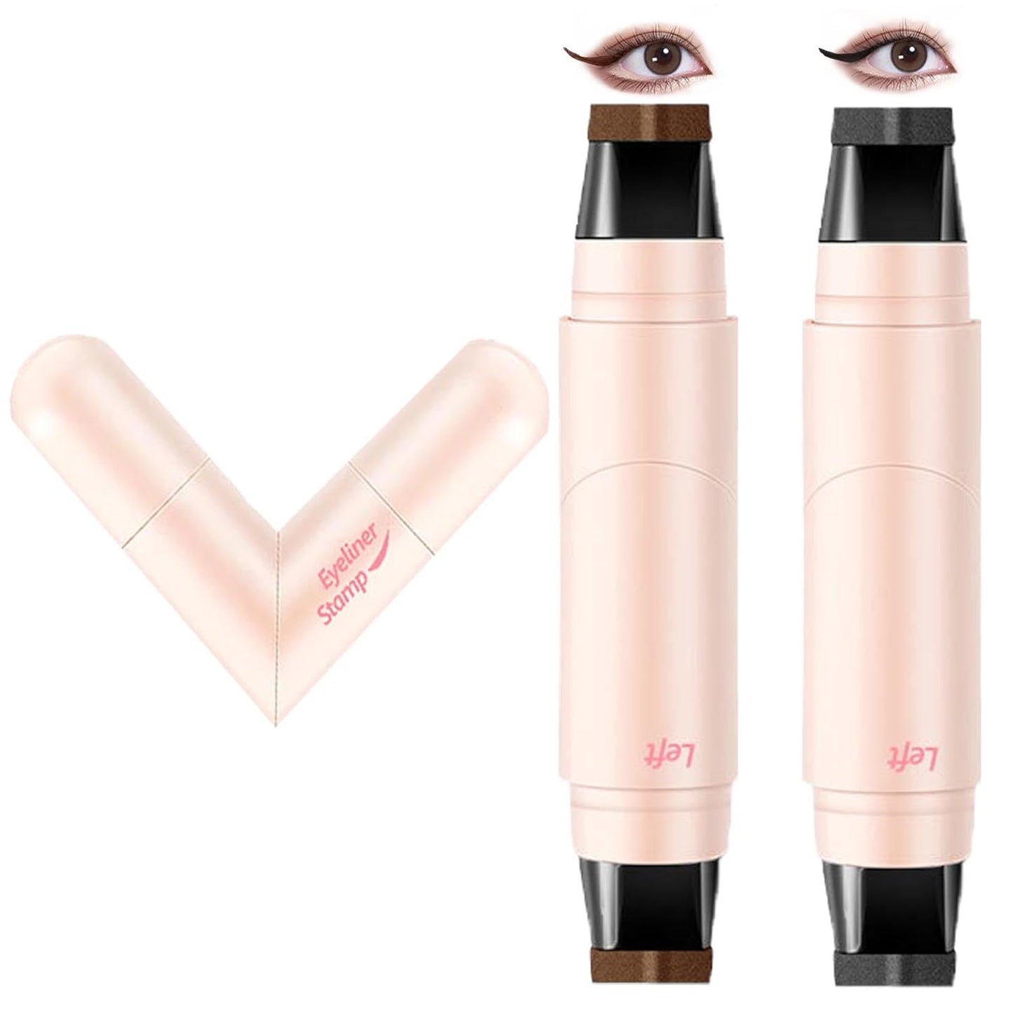 Final 3 Hours: 60%OFF🔥 Rotating Eyeliner Stamp Pen for Easy Cat Eyes