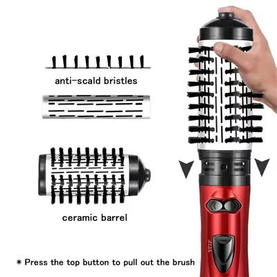🎉Christmas Sale🎁49% OFF!! 3-in-1 Hot Air Styler and Rotating Hair Dryer for Dry hair, curl hair, straighten hair