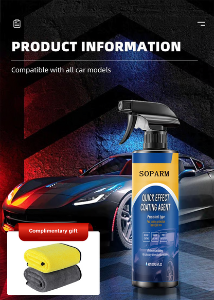 🔥Final 3 Hours: 60% OFF Advanced Car Quick-acting Coating Agent Spray - Lefreniy