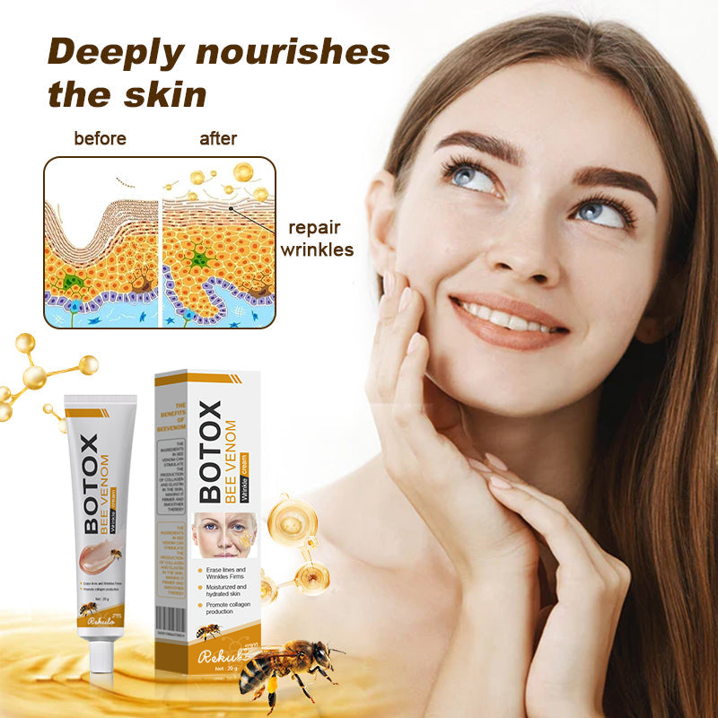 (🐝Made and Shipped from UK✅) Rekulo™ Botox Bee Venom Wrinkle Removal Cream- LAST DAY 70% OFF
