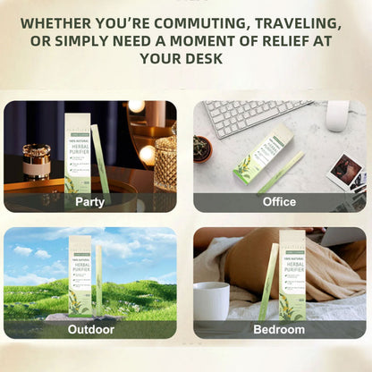 🏆【upgraded 600-Puff】MulleinRelaxation Stick-SoothesLungs,Detoxifies, FreshensBreath - Lefreniy