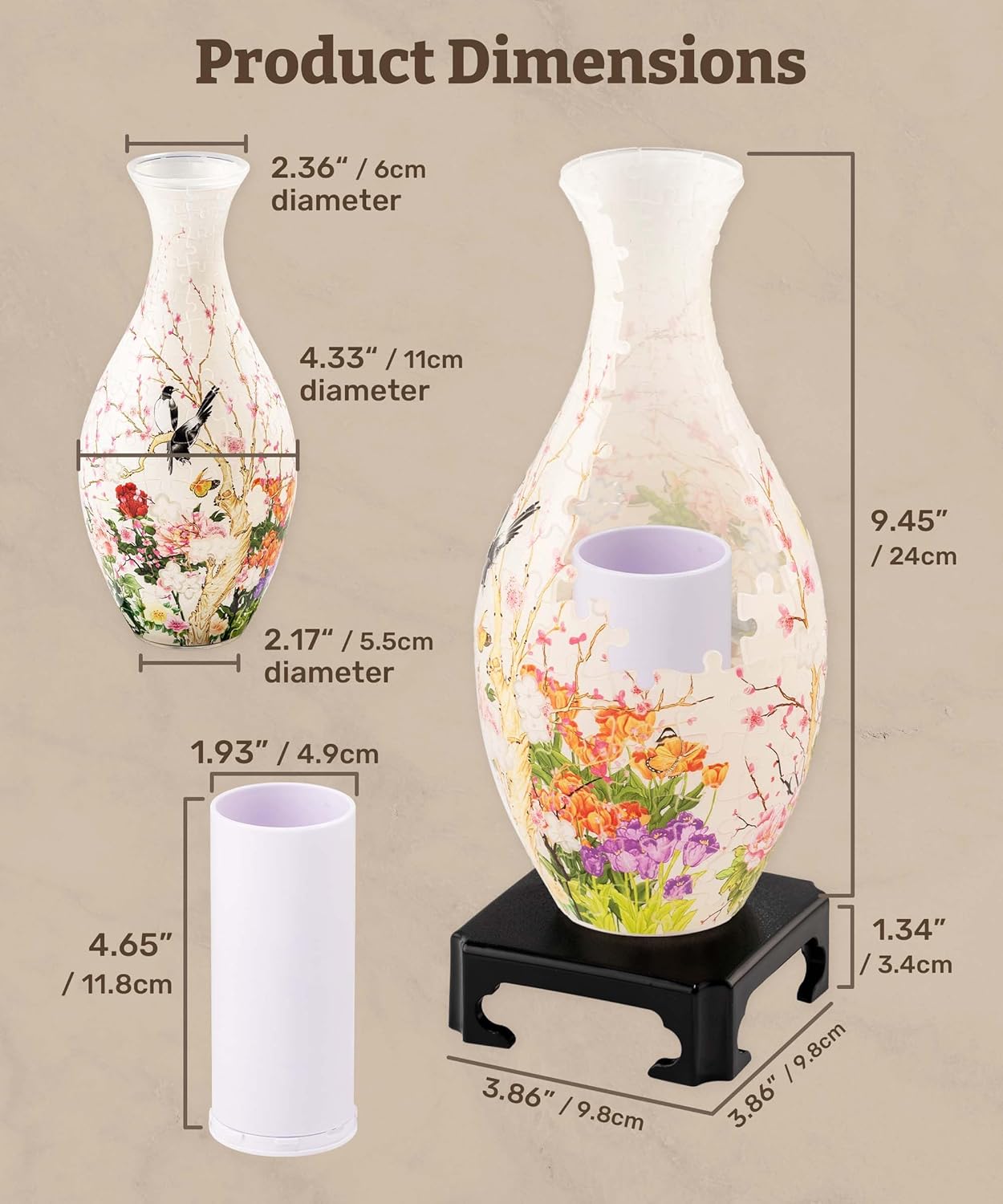 Lefreniy™ - 3D Art Puzzle Vase - Free shipping