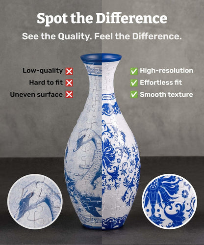 Lefreniy™ - 3D Art Puzzle Vase - Free shipping