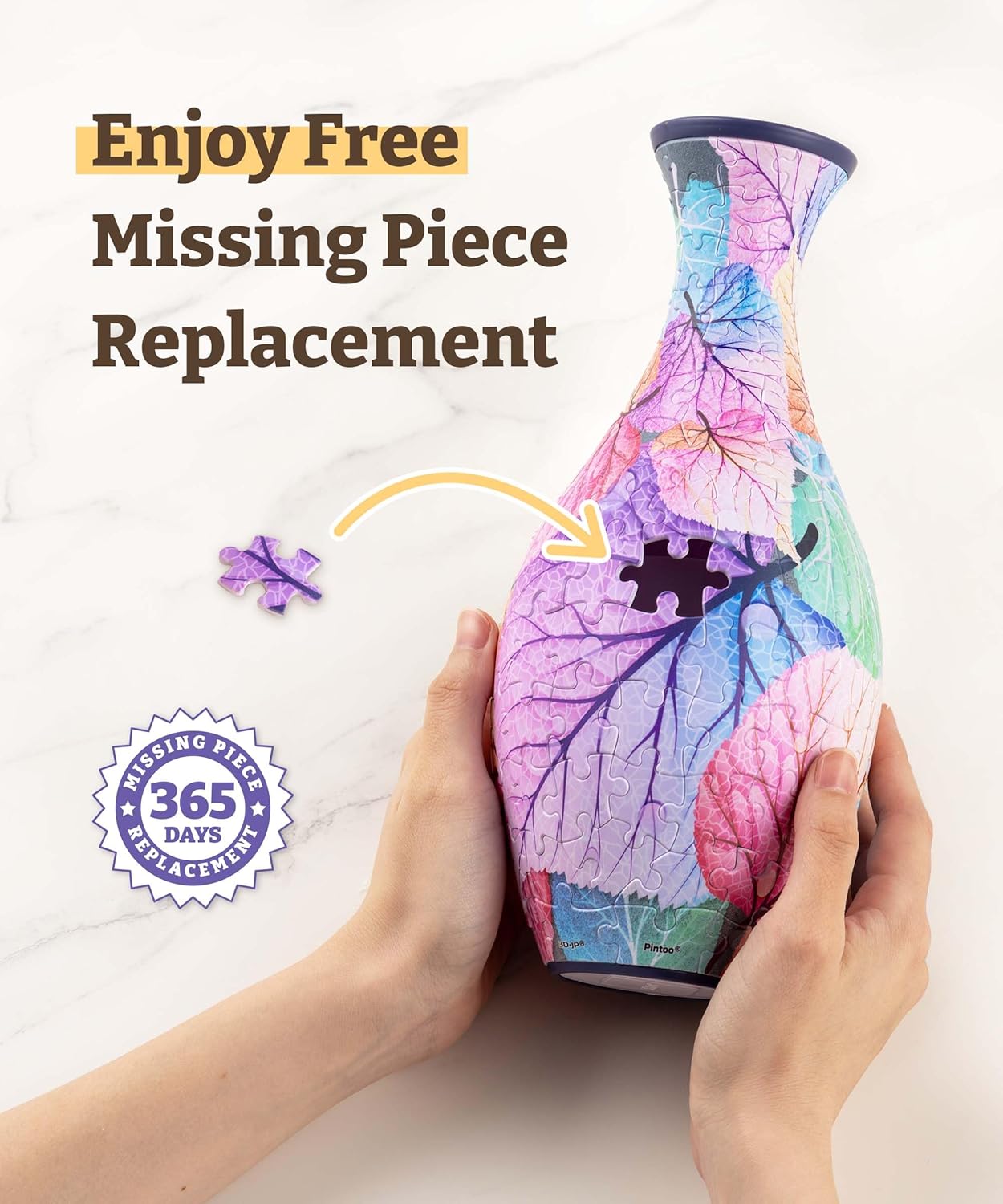 Lefreniy™ - 3D Art Puzzle Vase - Free shipping
