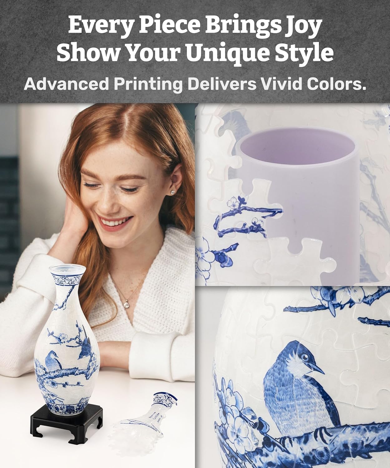 Lefreniy™ - 3D Art Puzzle Vase - Free shipping