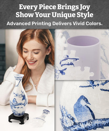 Lefreniy™ - 3D Art Puzzle Vase - Free shipping