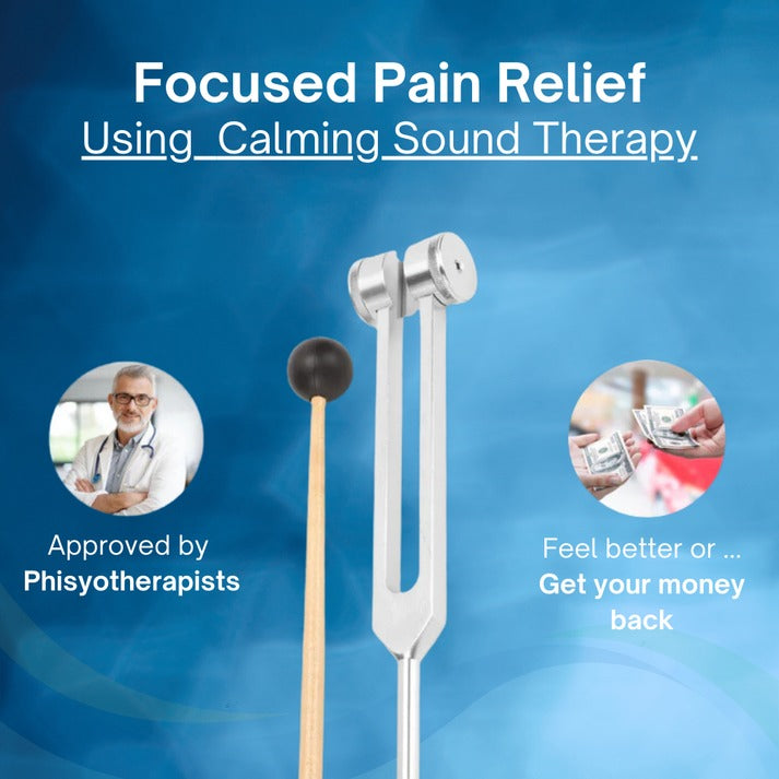 HarmoniFork | The 128Hz Therapy Instrument | Natural Pain & Stress Relief. - Lefreniy