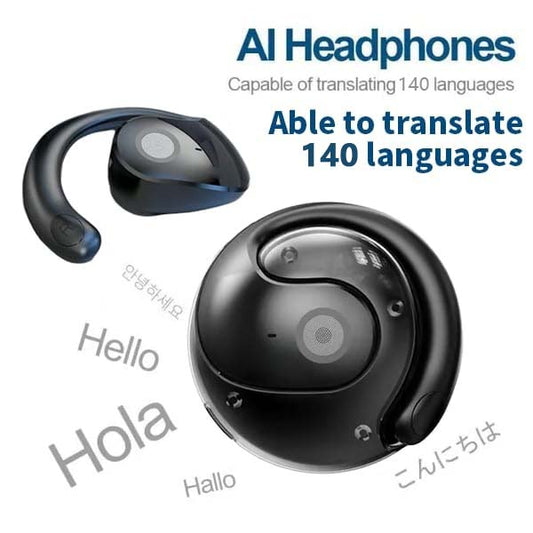 🏆LAST DAY SALE 60% OFF⏰AI Translation T26 Pro MAX Wireless Bluetooth Translation Earbuds - Lefreniy