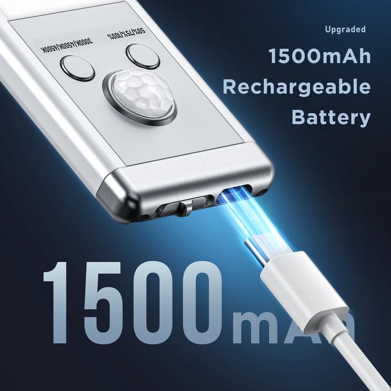 TAILEDEN Under Cabinet Lightsm,76LED Motion Sensor Night Light Indoor