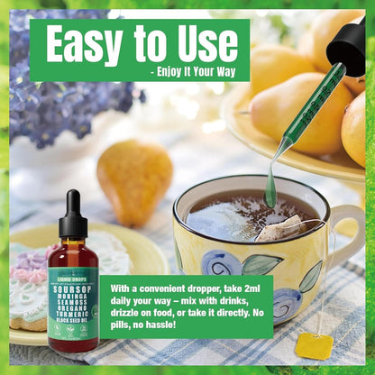 🏆Flash Sale⚡ 200K+ SOLD! 💥🏆#1 Best Seller⏰Pure Soursop Natural Wellness Blend-CCC8