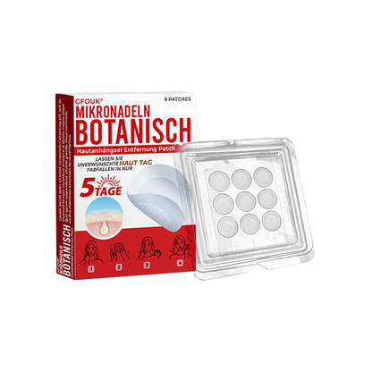 👨🏻‍⚕️🇩🇪 GFOUK® Mikronadel-Botanisches Hautanhängsel-Entfernungspflaster ✅ Hergestellt in Deutschland