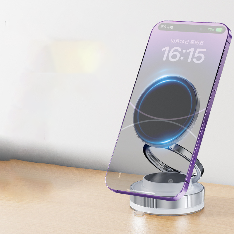 🔥Hot Sale 60% OFF🔥Magnetic Phone Stand, 🔄360° Fordable and Retractable The Ultimate Viewing Companion🚗📱