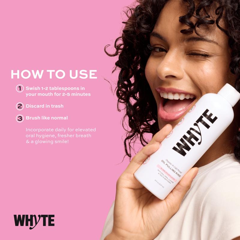 Bubblegum Oil Pulling Rinse - Lefreniy