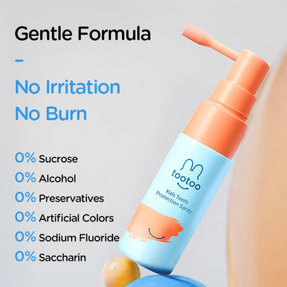 Kids Oral Spray, Toddler Toothpaste Helper Natural Cavity Defense & Fresh Breath, Grape Flavor with Xylitol & Probiotic, Children Anticavity with Fluoride Free, 20ml - Lefreniy