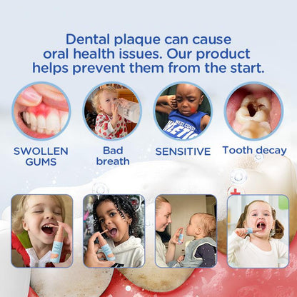 Kids Oral Spray, Toddler Toothpaste Helper Natural Cavity Defense & Fresh Breath, Grape Flavor with Xylitol & Probiotic, Children Anticavity with Fluoride Free, 20ml - Lefreniy