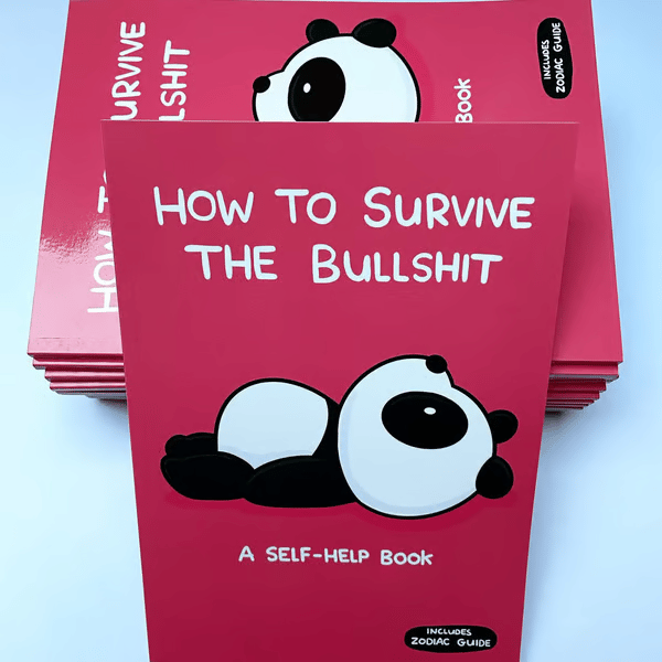 🔥Last Day 50% OFF📖💕‘How To Survive The Bullsh!t’ Book(📚HARDCOVER)