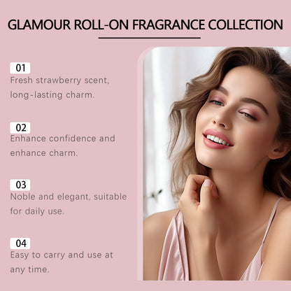 Crazy Little Things Brand Roll On Fragrance Oil - Intense Floral Eau Perfume with Smooth Applicator for Easy Application & Convenient Size Perfect for Any Occasion Long Lasting Scents - Lefreniy