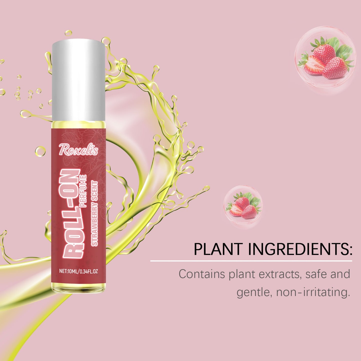 Crazy Little Things Brand Roll On Fragrance Oil - Intense Floral Eau Perfume with Smooth Applicator for Easy Application & Convenient Size Perfect for Any Occasion Long Lasting Scents - Lefreniy